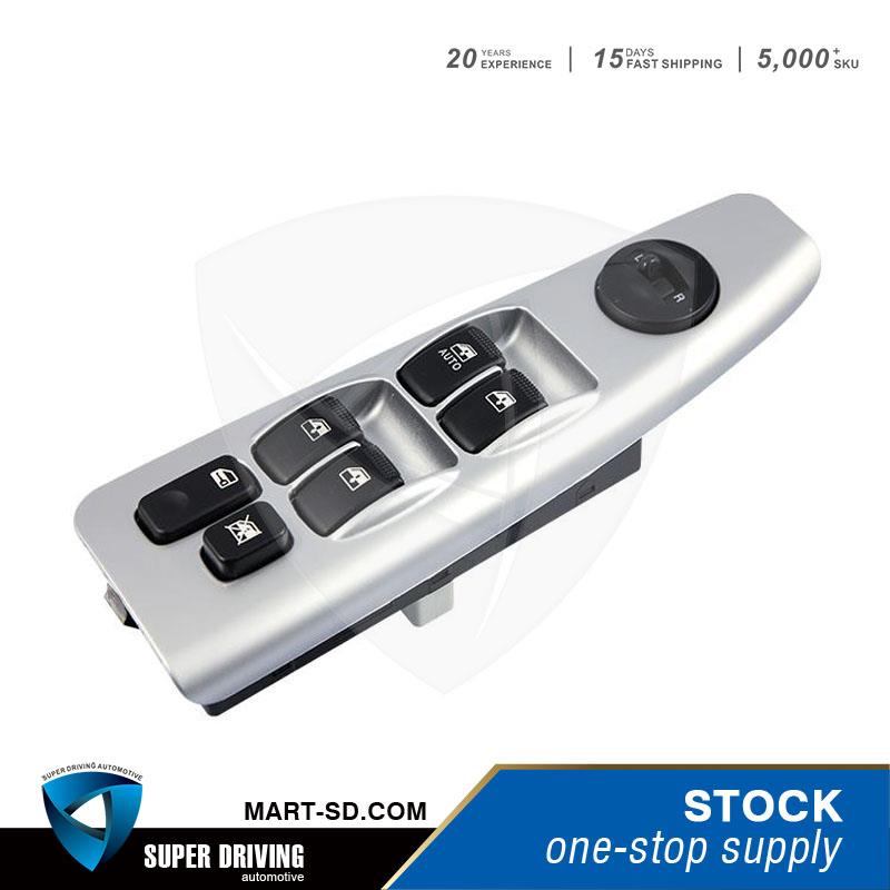 Power Window Switch -F/L OE:93570-2F200(W/PANEL SILVER) for KIA CERATO(LD) 04-08